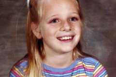 Joy Suderno, 8 yrs, November 1983.