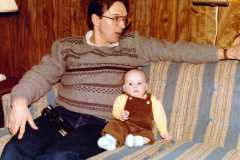 Bruce Taggart with David Daniel Arnold, September 1983.