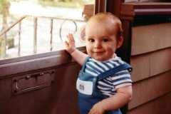 David Arnold, 9 months, June 1984.