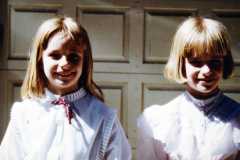 Beth and Anne Suderno, 1984.