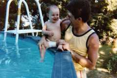 David and Dan Arnold, circa July 1984.