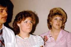 Teresa Arnold, Jeff and Valerie: Valerie Arnold and Jeff Palmer Wedding, July 1984.