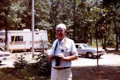 Alvin Arnold at Joyce's, summer 1984.