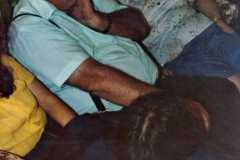 David Arnold's first birthday, September 1984.