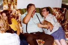 David Arnold's first birthday, September 1984.