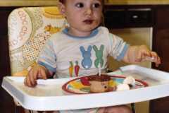 David Arnold's first birthday, September 1984.