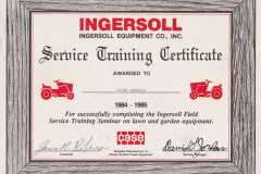 1985-01-01-ArnoldLD1929-Certificate-Ingersoll