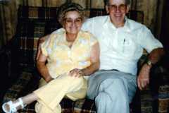 Alvin and Charlotte Arnold, circa March 1985.