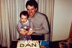 Dan Arnold's birthday, March 1985.