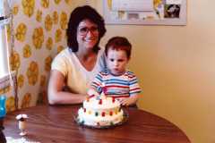 David Arnold, second birthday, September 1985.