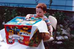 David Arnold, second birthday, September 1985.