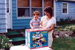 David Arnold, second birthday, September 1985.