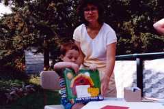 David Arnold, second birthday, September 1985.