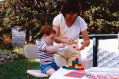 David Arnold, second birthday, September 1985.