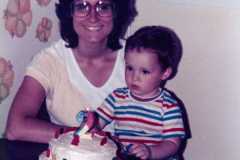 David Arnold, second birthday, September 1985.