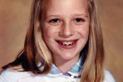 Joy Suderno, 10 years old, fifth grade, October 1985.