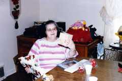 Doris Arnold, Christmas 1985.