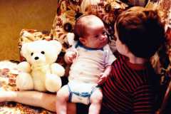 Steven and Dave Arnold, May 1986.
