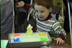 Dave Arnold third birthday, September 1986.