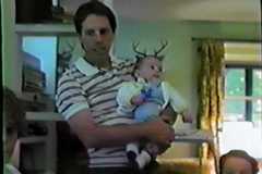 Dave Arnold third birthday, September 1986.