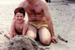 Dan and Dave Arnold, Pine Island Florida, July 1987.