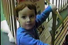 Arnold, Santa at the Jackson Mall, December 1987.