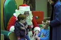 Arnold, Santa at the Jackson Mall, December 1987.