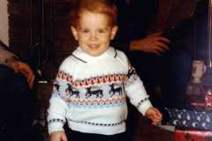 Steven Arnold, Christmas 1987.