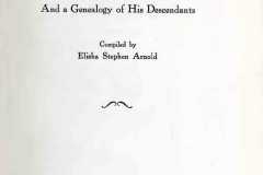 1935-01-01-ElishaStephenArnold-The-Arnold-Memorial-William-Arnold-of-Providence-and-Pawtuxet