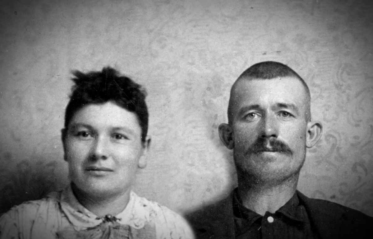 George Thomas Arnold and Cora Belle VanAlstine Marriage