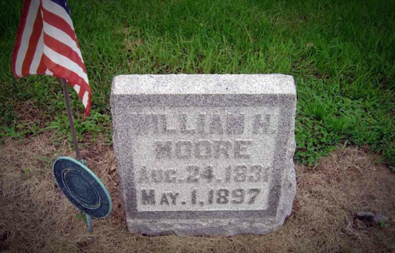 William Henry Moore Death