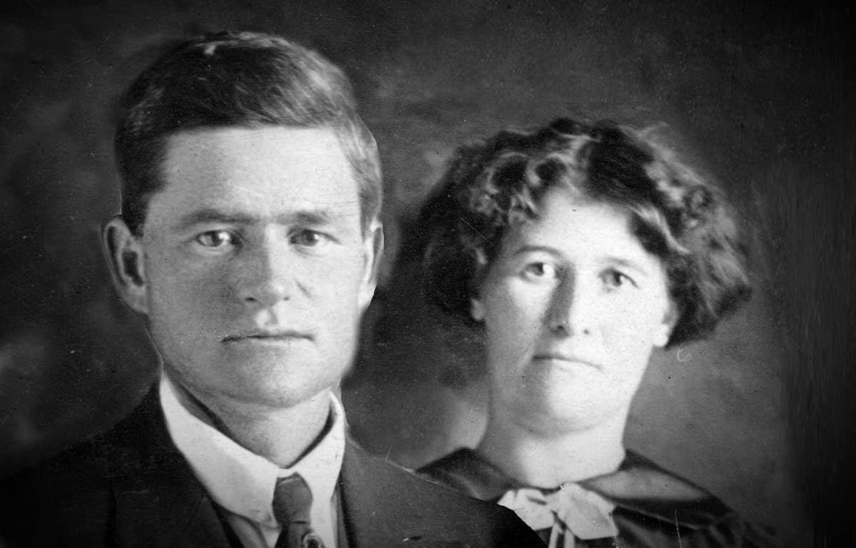 Daisy Mae Arnold and Charles Johanes Krause Marriage