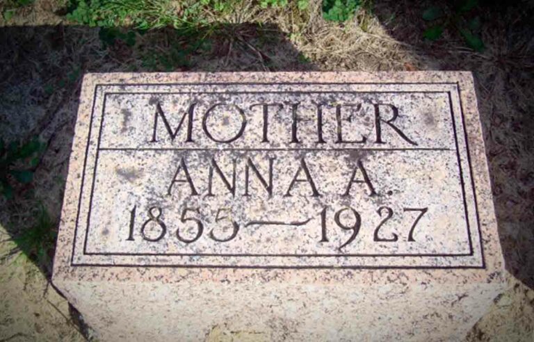 Anna Augusta Beaven Death